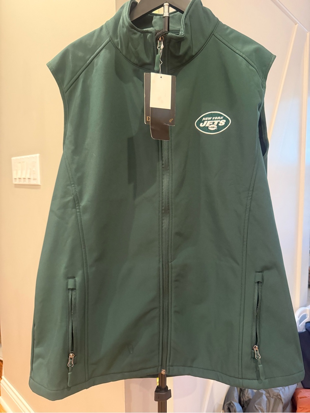 Dunbrooke Dark Green Softshell Vest with Tag